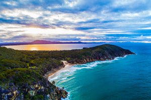 SUNSET OVER THE BAY