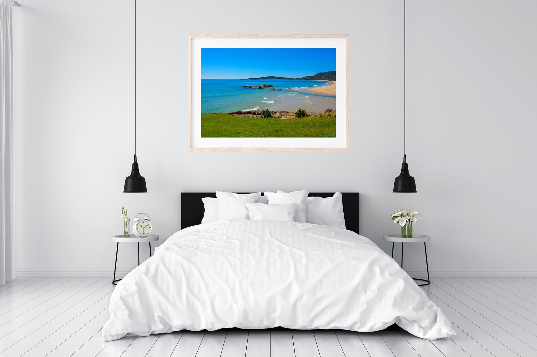 MAIN BEACH FROM THE HEADLAND