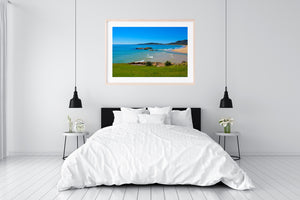 MAIN BEACH FROM THE HEADLAND